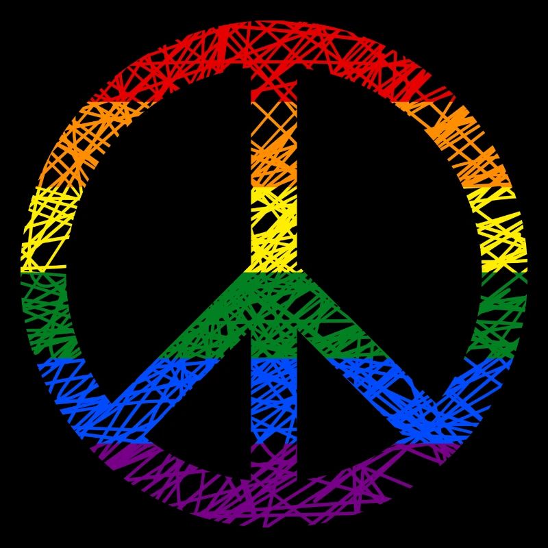 Peace Regenbogen Regenbogenfahne Frieden