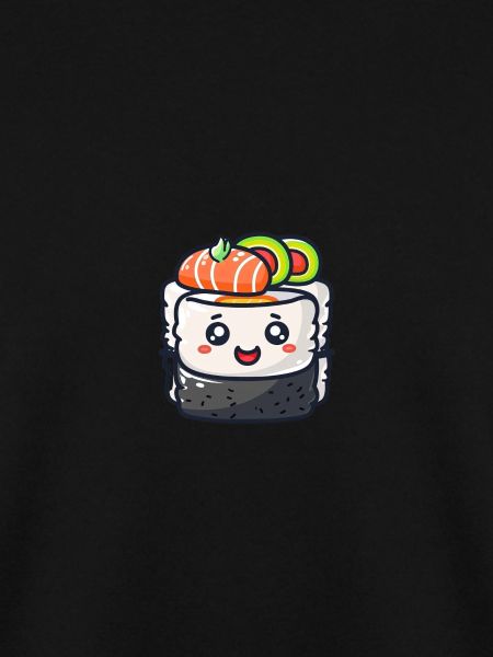 Sushi Rolle mit Gesicht