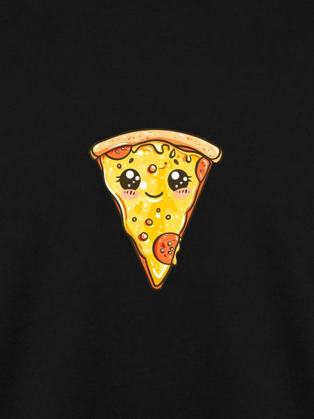 Lustige Pizza Illustration