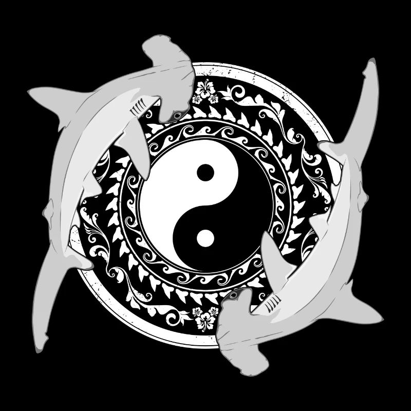 Yin Yang Hammerhaie