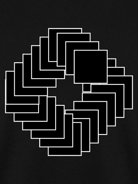 black squares composition design