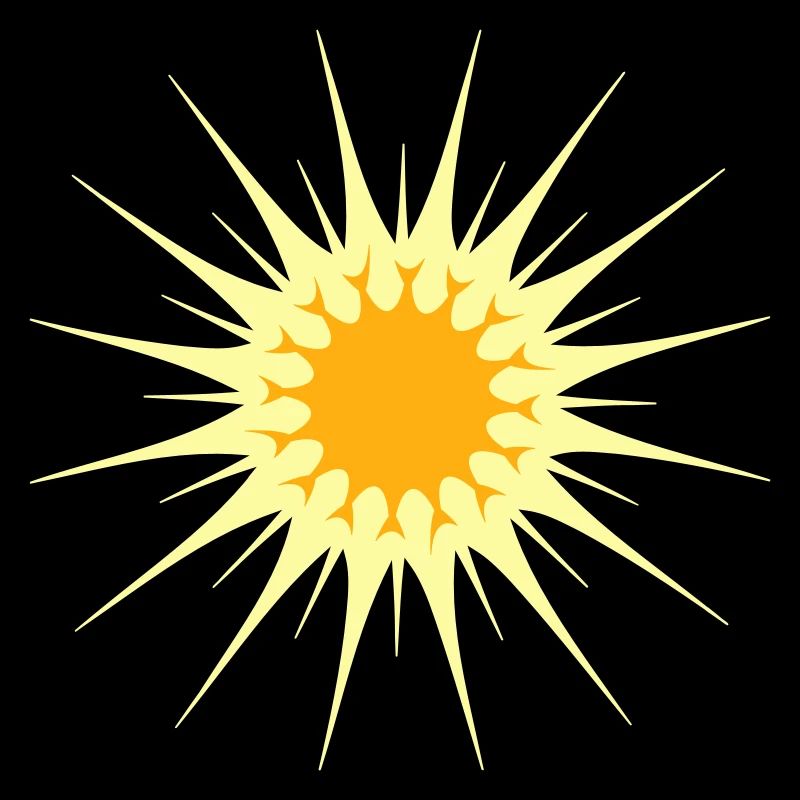 Bright Sun Rays Summer Glow Light Warmth
