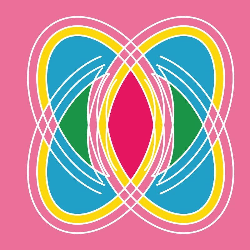 Abstrait avec différentes couleurs et motifs