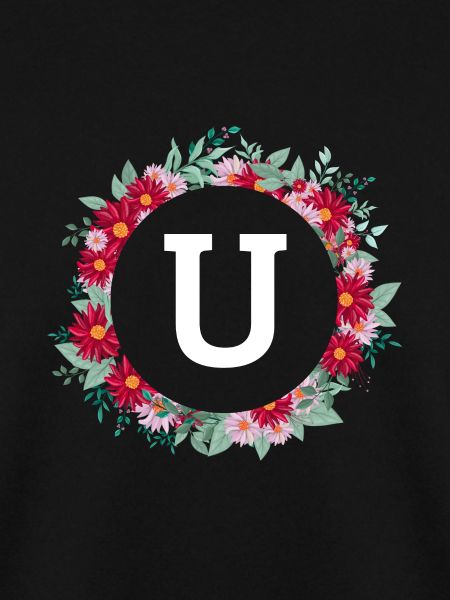 Buchstabe u Blumenkrone
