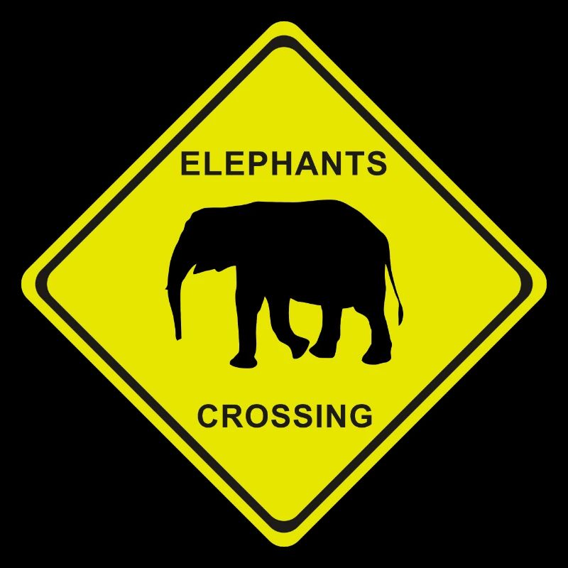 ELEPHANTS CROSSING