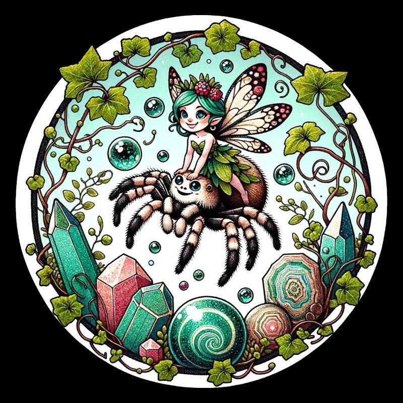 Fée araignée mignonne