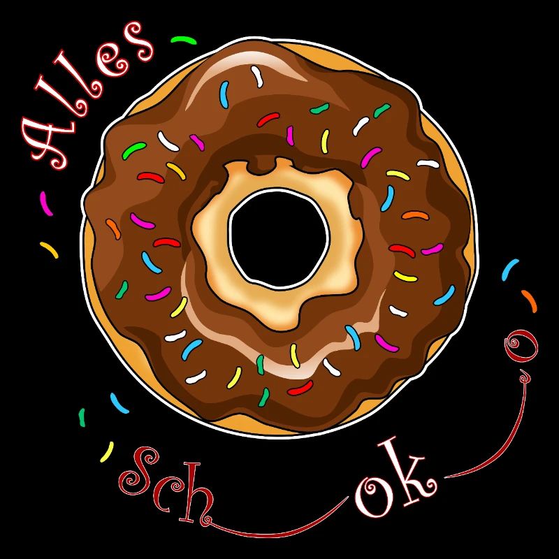 Donut chocolate