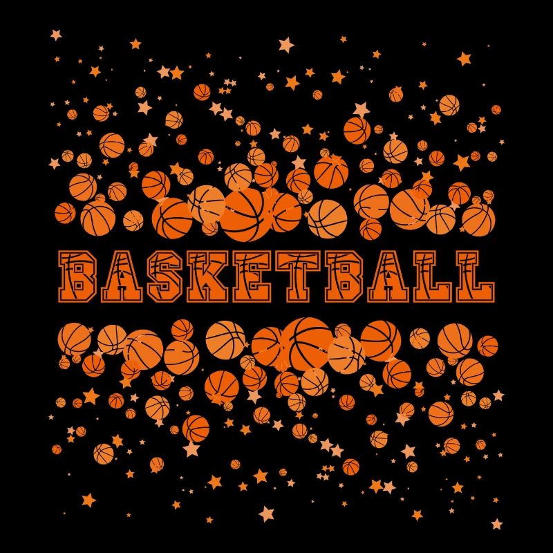 Basketball Fun Konfetti Design