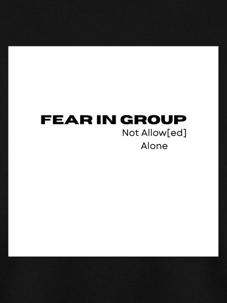 Fear lettering - Design