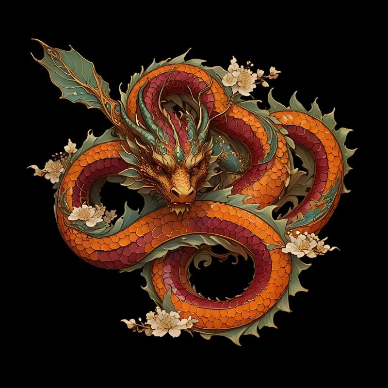 Roter Drache