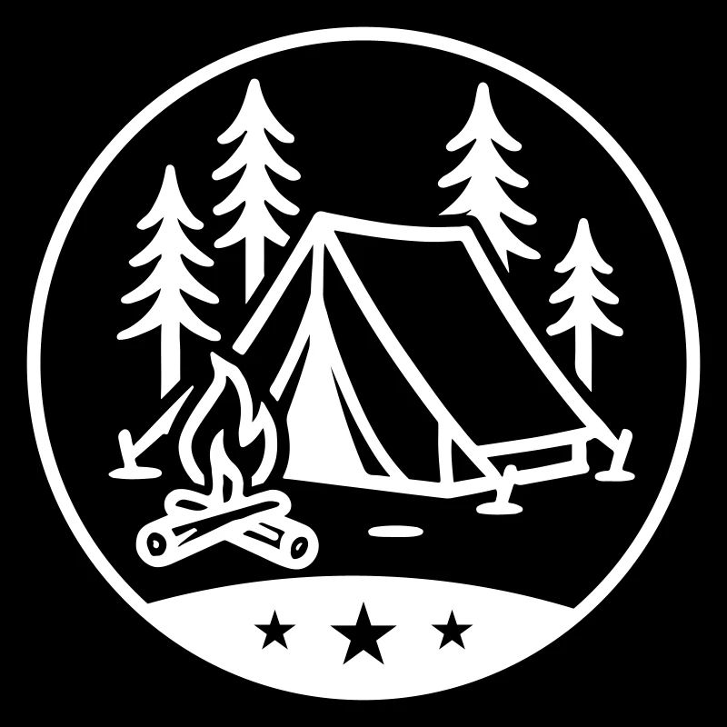 Camping Zelt Symbol