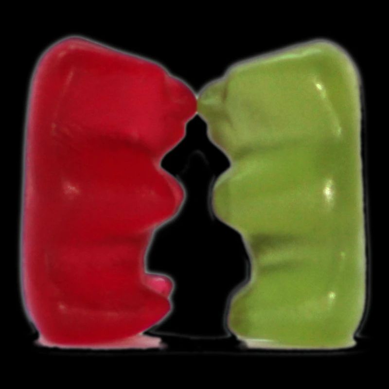 Gummibärchen Kuss