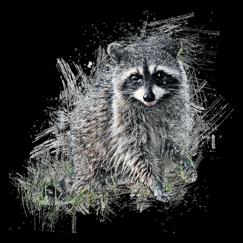 Waschbär