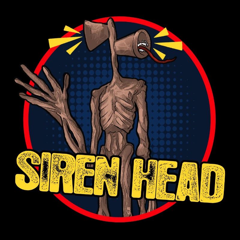 Sirenenkopf mit Logo