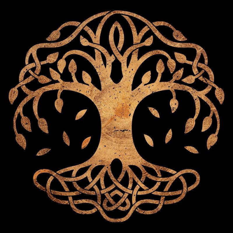 Lebensbaum (Holzoptik)