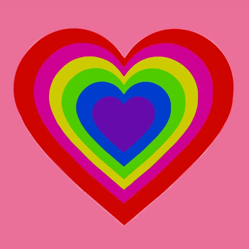 Regenbogenherz