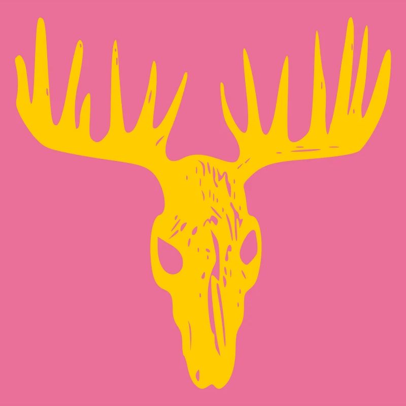 Elchschädel / Elchsake