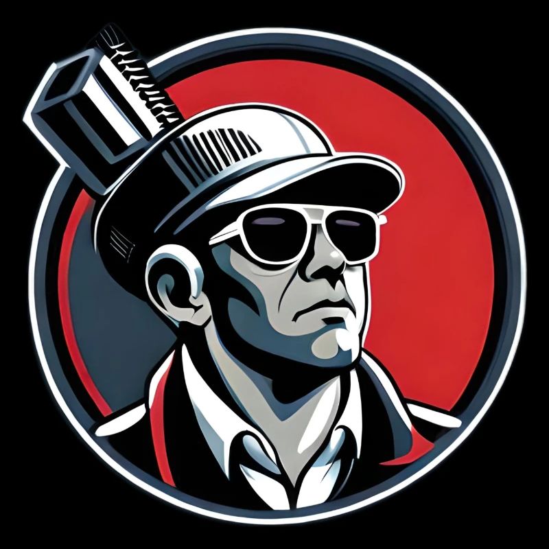 Rundes Mafia-Logo
