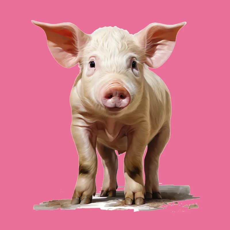 Kleines putziges Ferkel