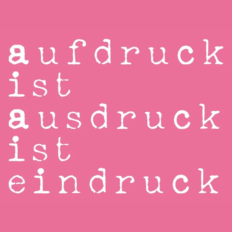 L’empreinte, c’est l’expression, c’est l’impression, le jeu de mots blanc