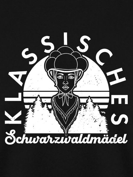 Klassiches Schwarzwaldmädel Schwarzwald Deutsch
