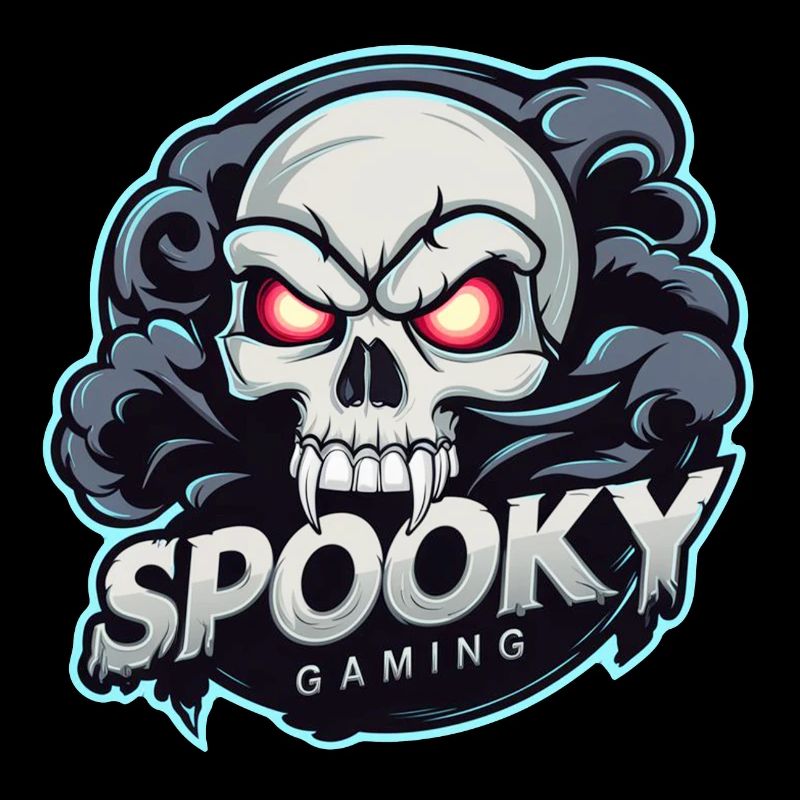spooky gaming - crane squelette jeu video