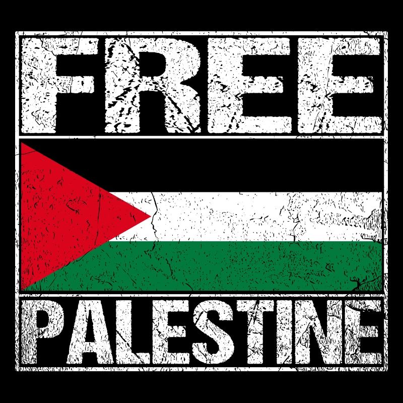Free Palestine Flagge