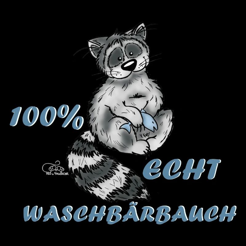 Waschbärbauch
