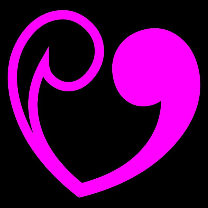 Heart comma
