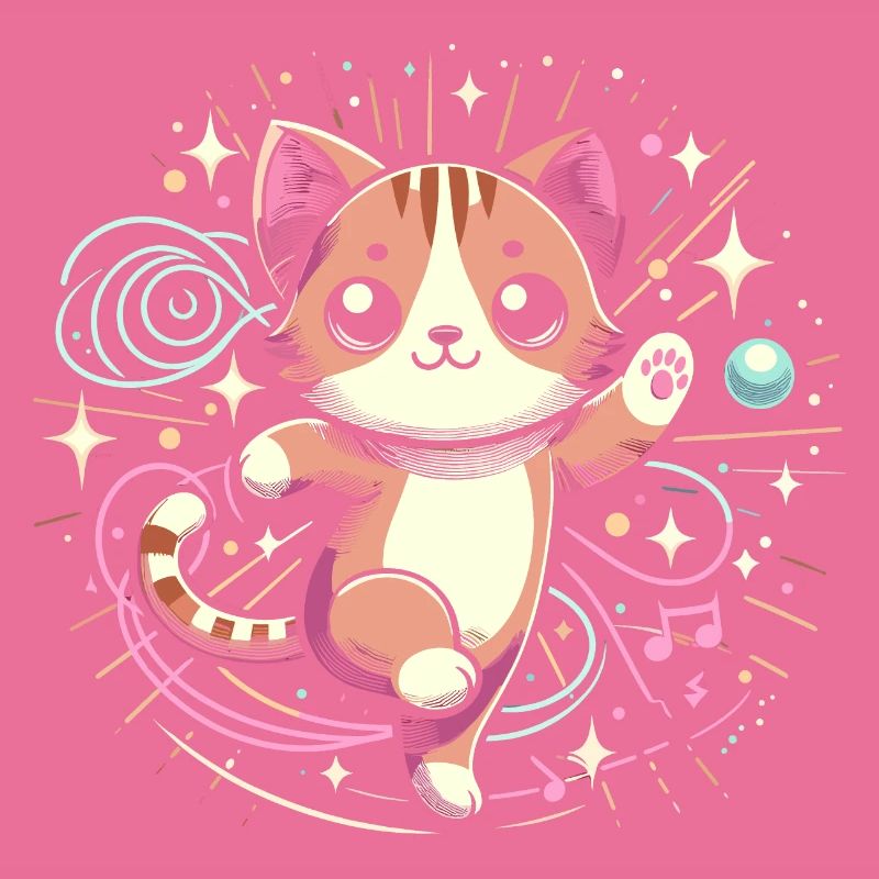 Chat danse