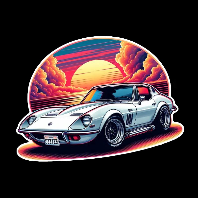 Oldtimer Sonnenuntergang
