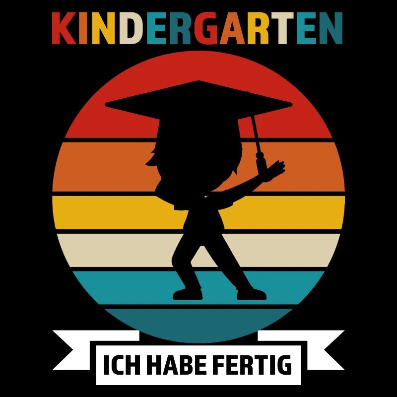 Kindergarten Abschluss KITA-Kind Geschenk