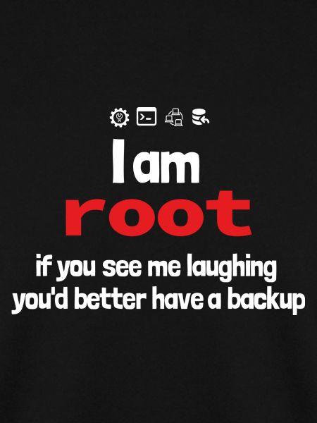 root backup - laughing