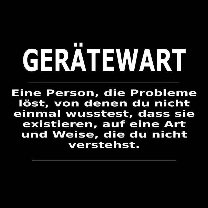GERÄTEWART