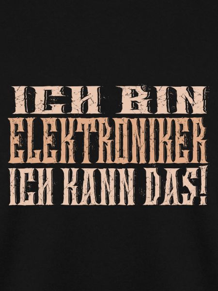 Ich bin Elektroniker