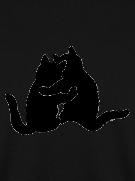 Katze arm in arm