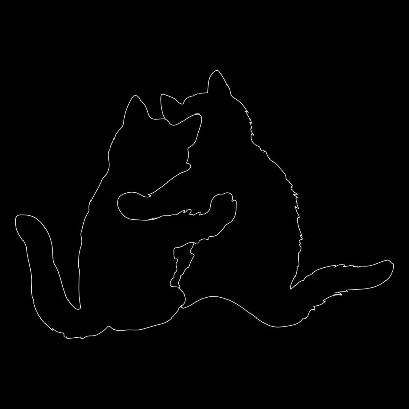 Chat pauvre en pauvre