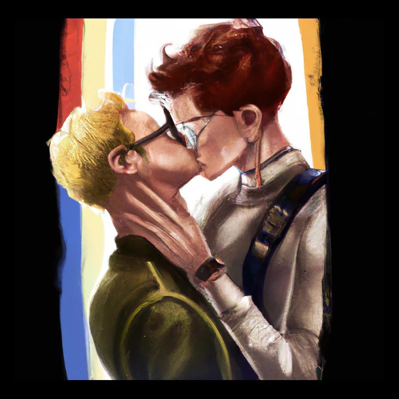 LGBT Queer Kuss 🌈🌈