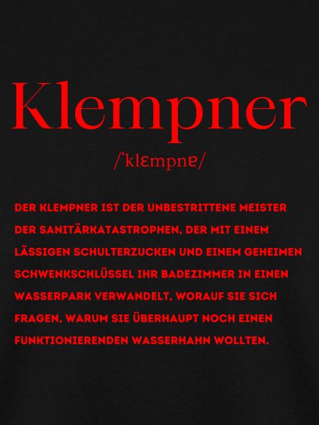 Klempner Definition