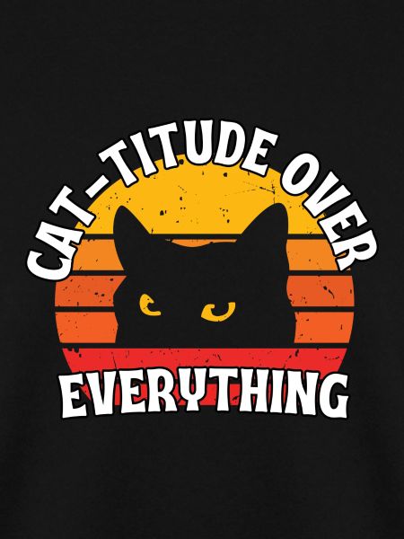Katzen-Attitüde zu allem