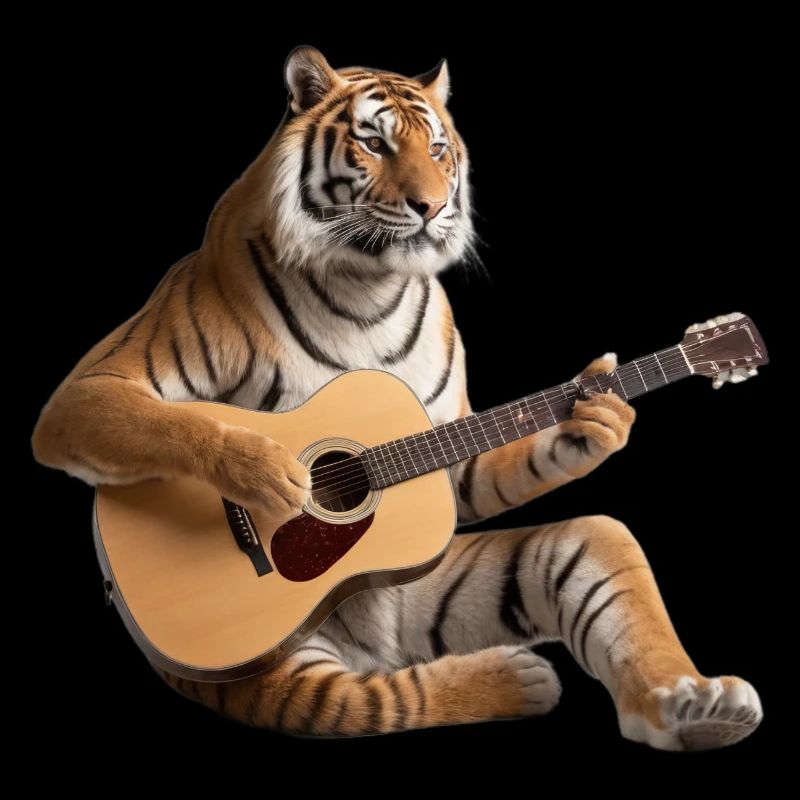 Tiger Gitarre