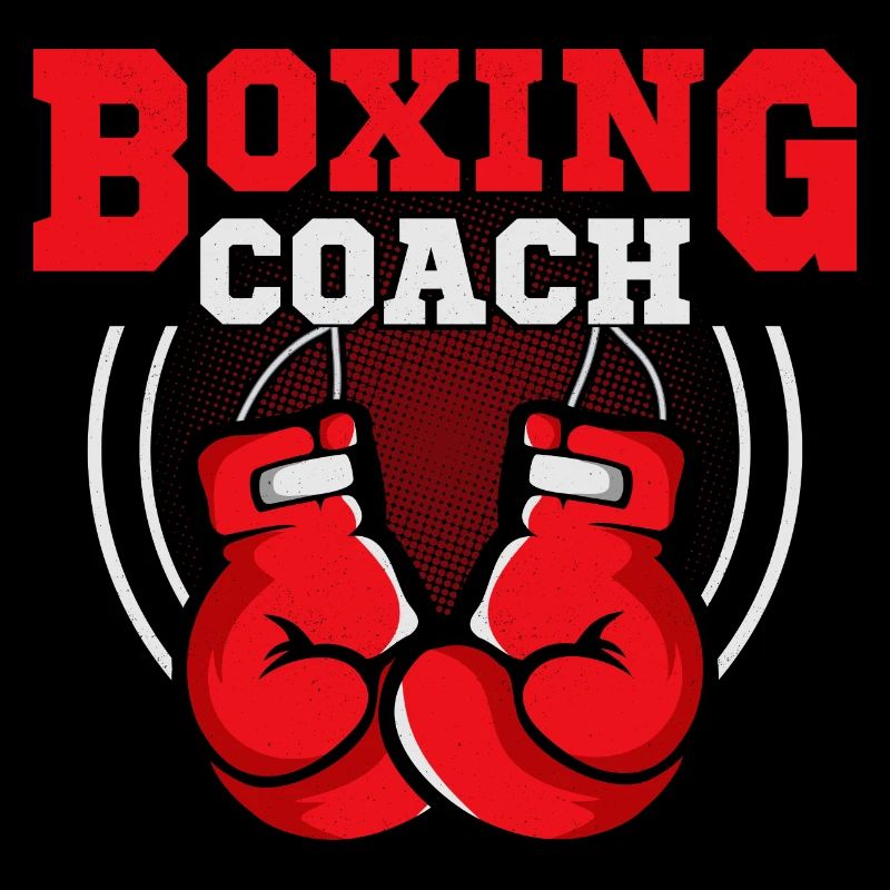 Boxing Coach Training Boxer