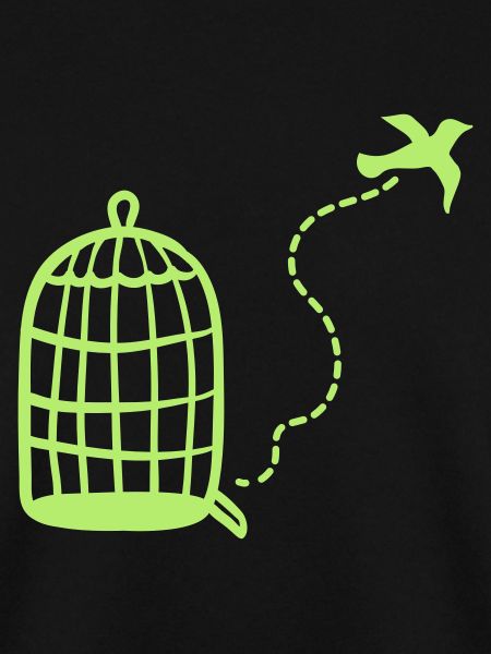Käfig - Vogel fliegt