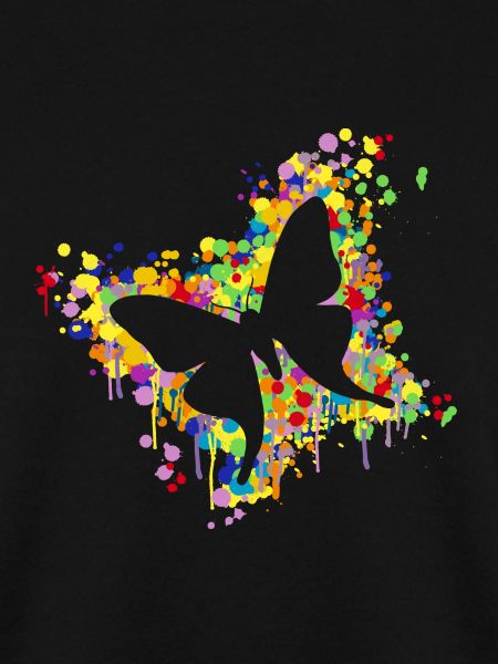 Schmetterling Splash