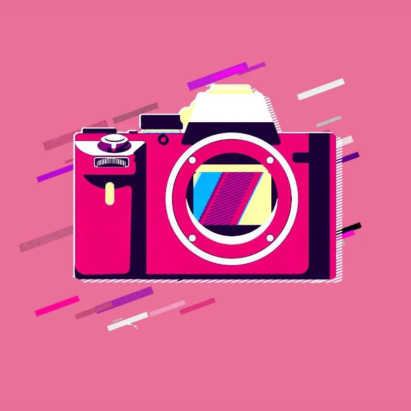 Hintergrund Körper 80er Retro Violett