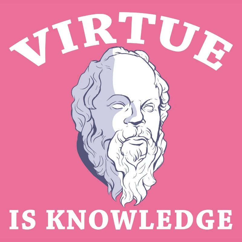 Virtue Is Knowledge Socrates Philosopher Bust
