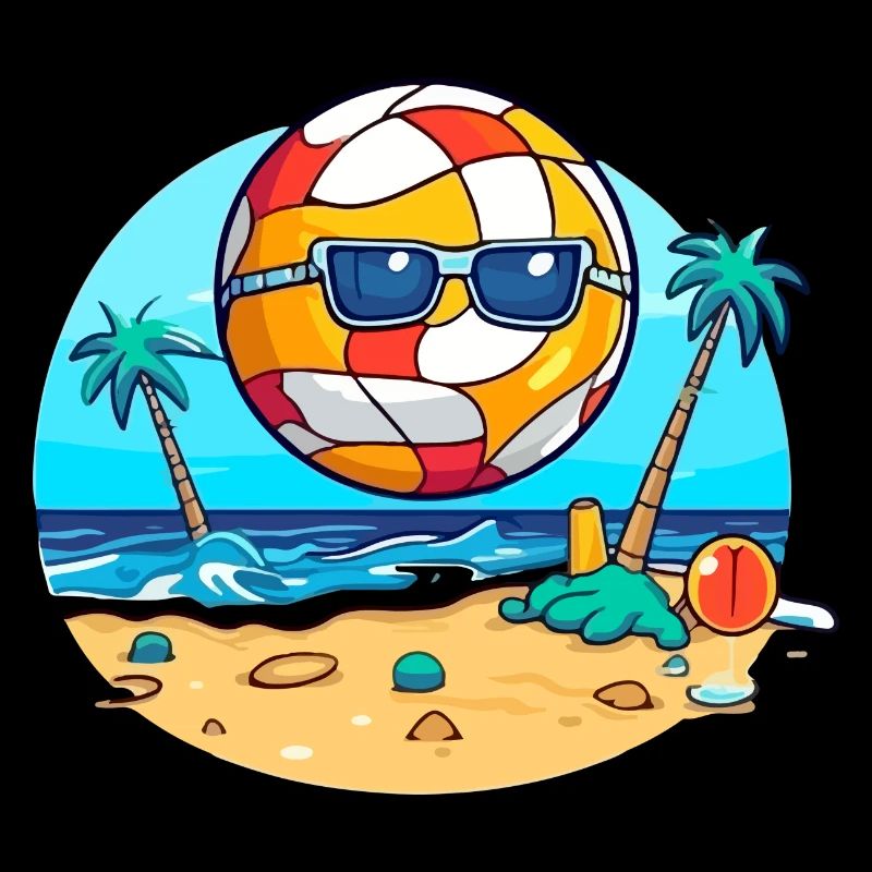 Oko der Beachvolleyball
