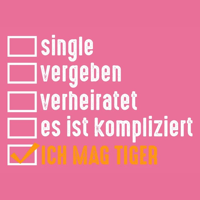 Tiger Motiv