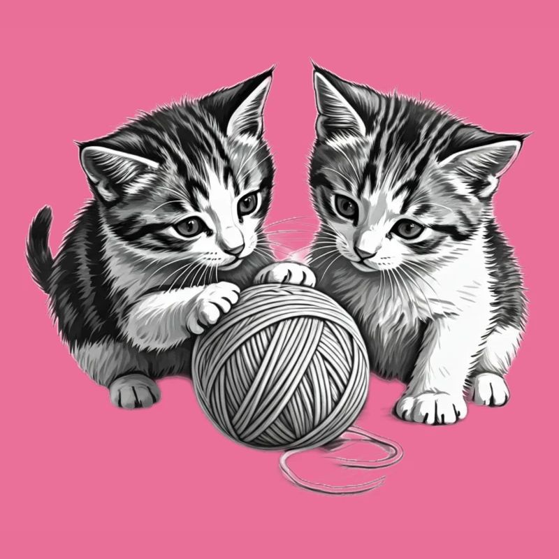 Kittys playing
