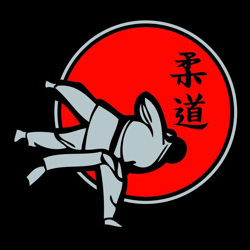 Judo dreifarbig